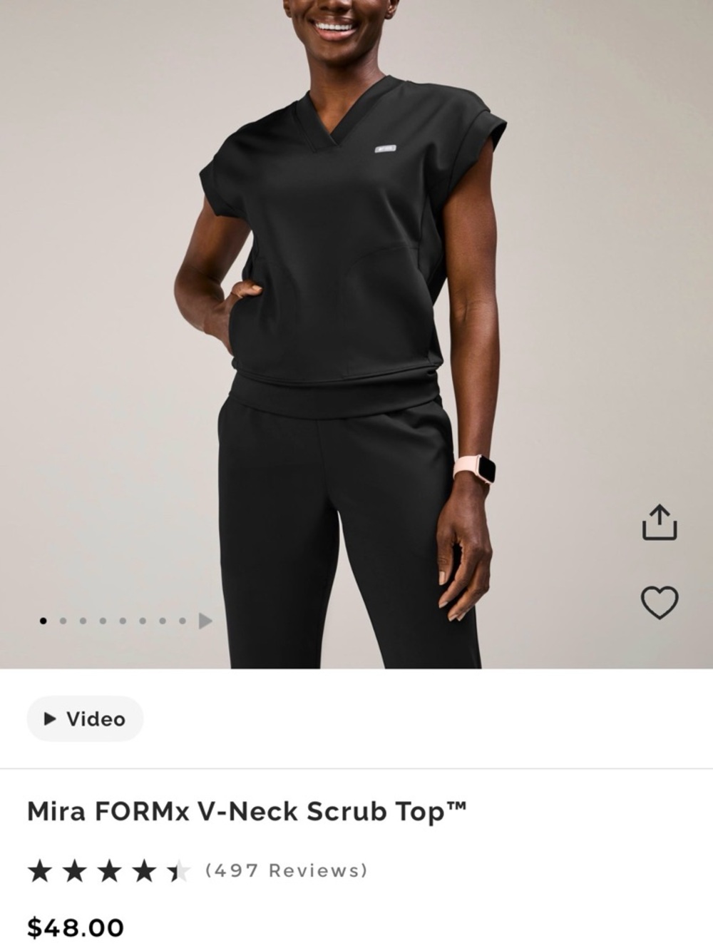 Figs FORMx Mira top NWT